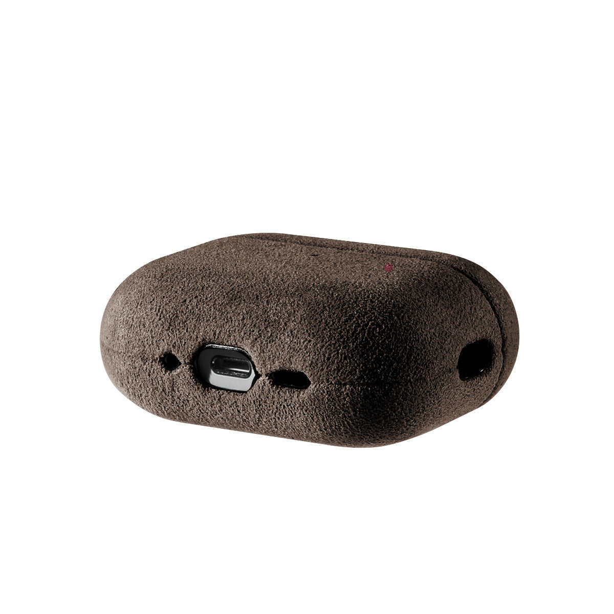 AirPods Pro (3rd Generation) Alcantara Case - Chocolate Brown