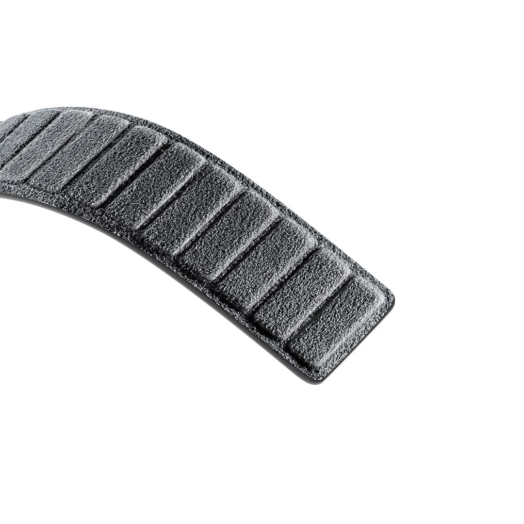Alcantara Apple Watch Bandje - Space Grey - 42/44/45mm & Ultra (49mm)