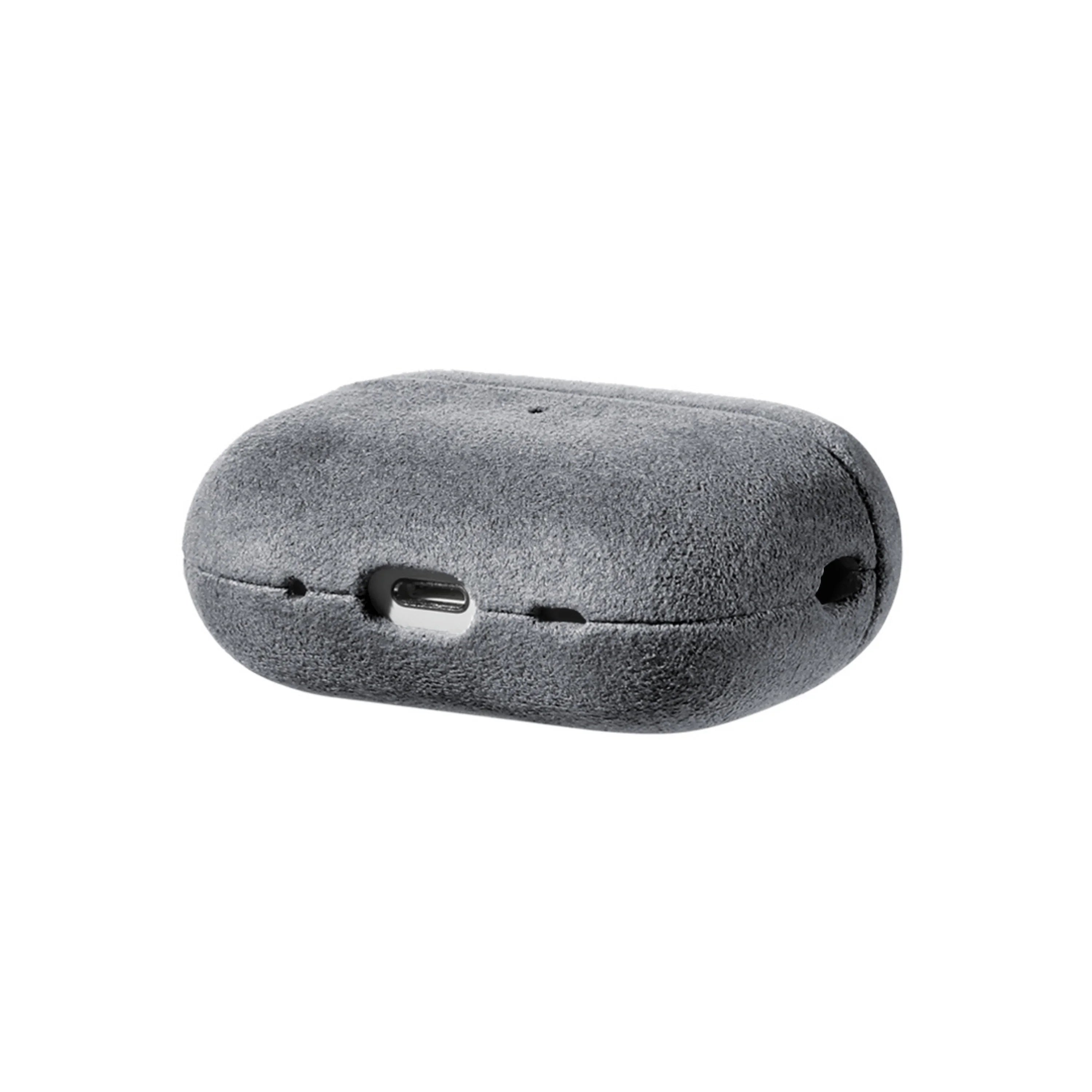 AirPods Pro (2. Generation) Alcantara-Hülle - Nardograu
