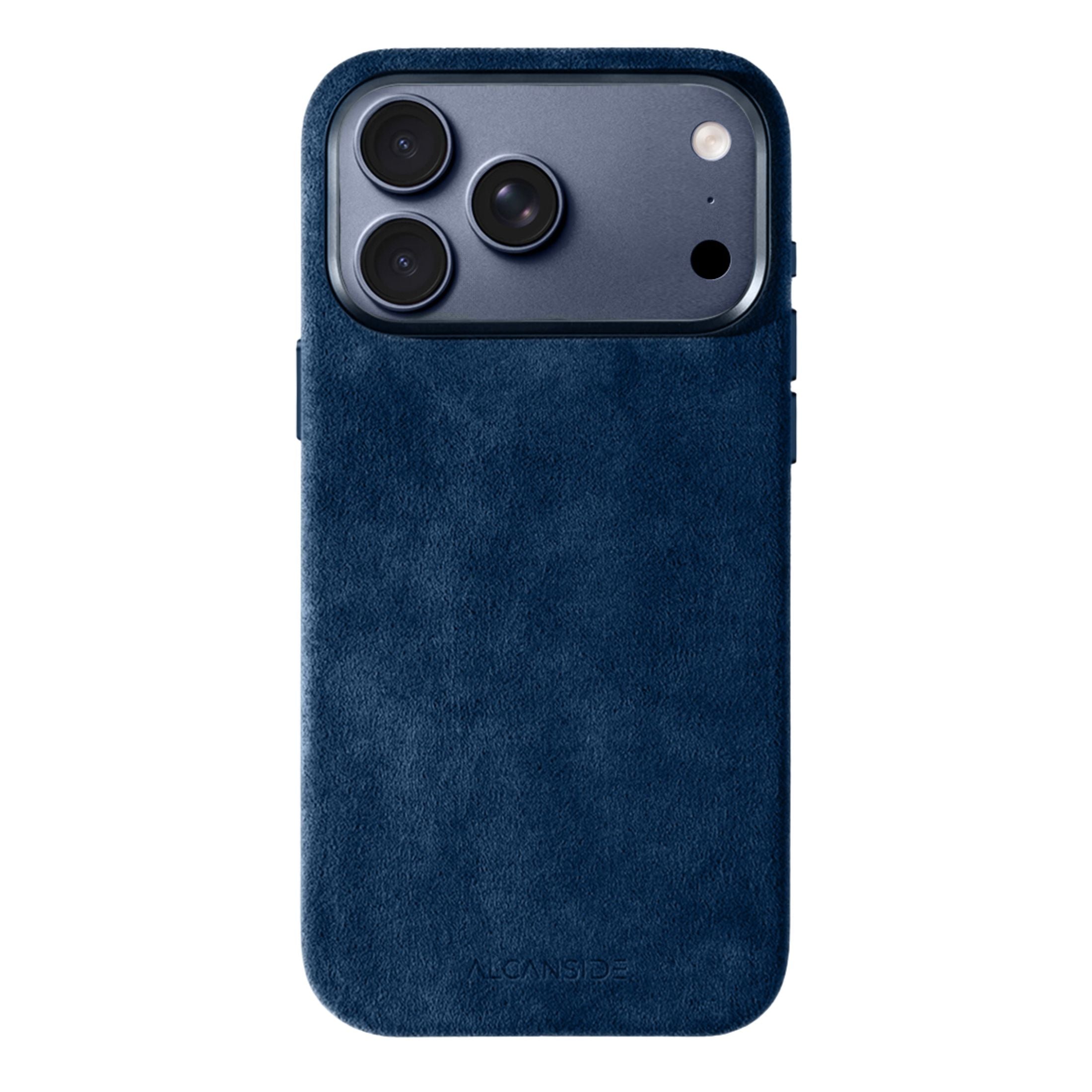 iPhone 17 Pro Max - Alcantara Case - Navy Blue