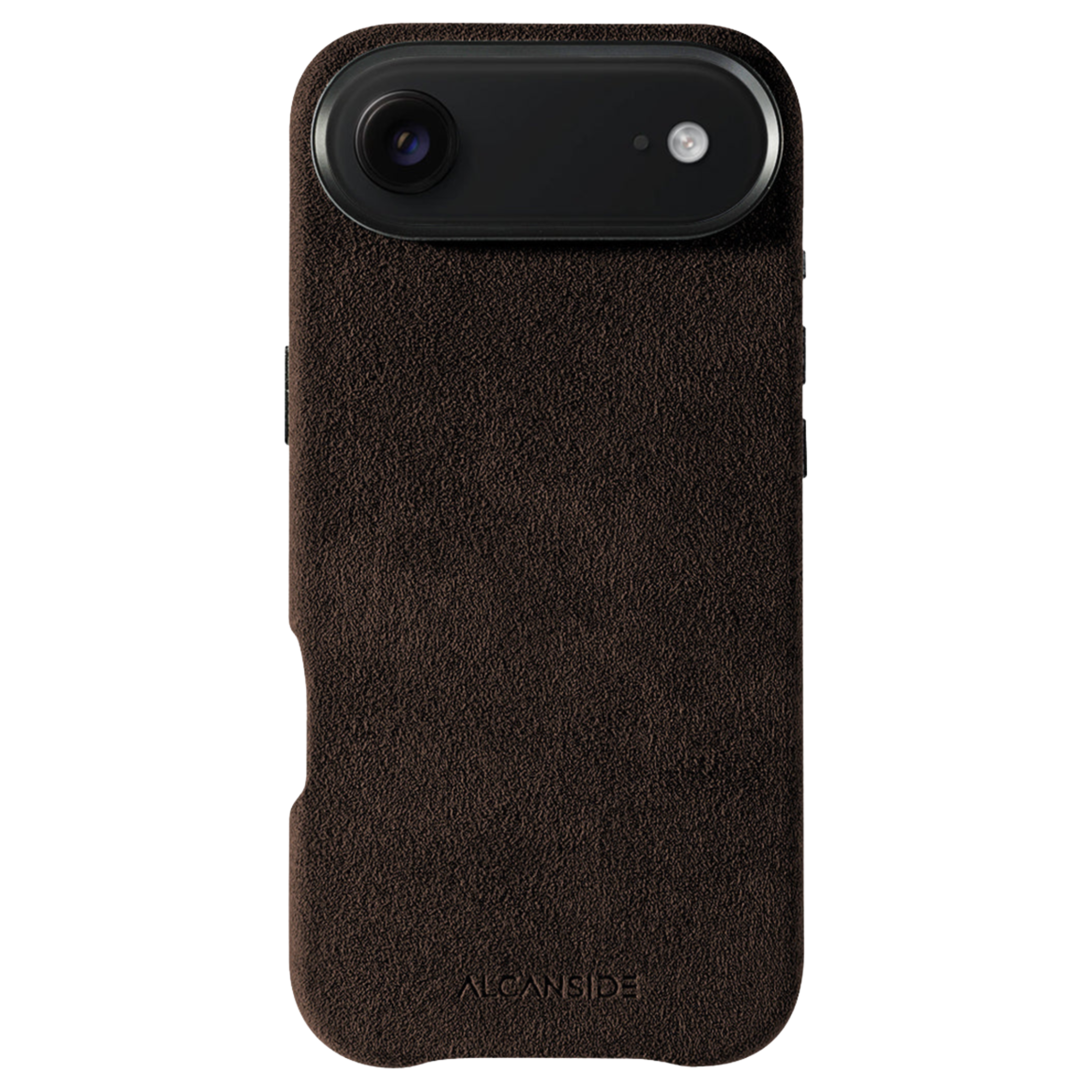 iPhone Alcantara Case - Chocolate Brown