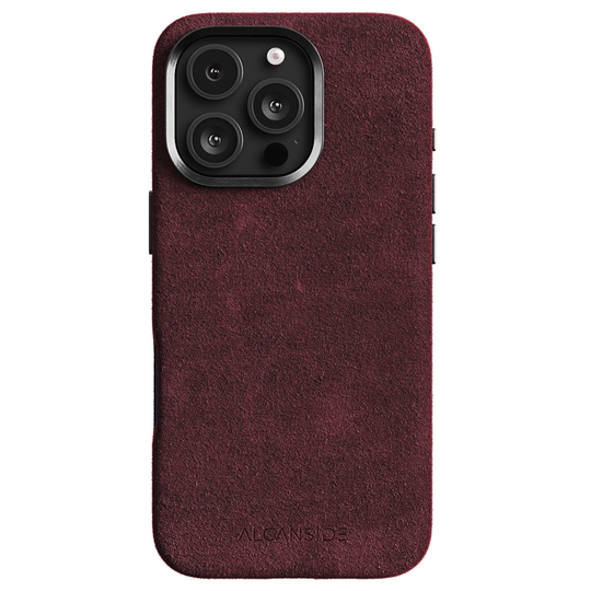 iPhone 16 Pro - Alcantara Case - Rood