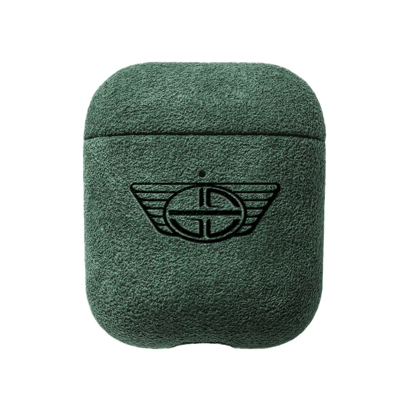 Donkervoort - AirPods 1/2 Gen Alcantara Case - Midnight Green - Alcanside