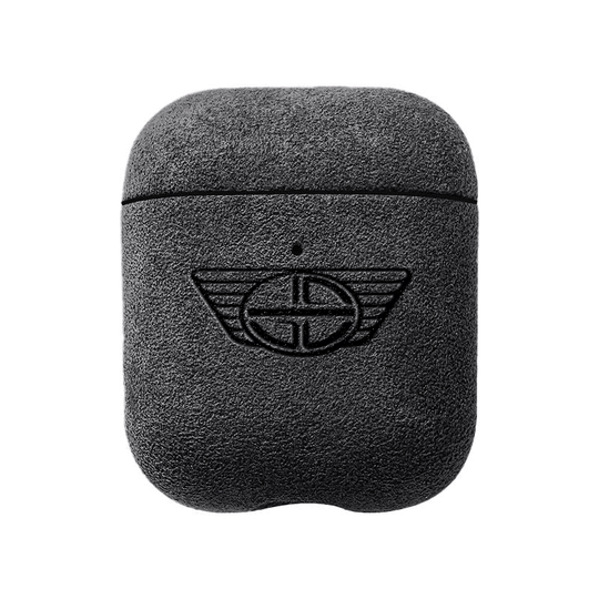 Donkervoort - AirPods 1/2 Gen Alcantara Case - Space Grey - Alcanside