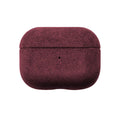 AirPods Pro (2e Generatie) Alcantara Hoesje - Rood