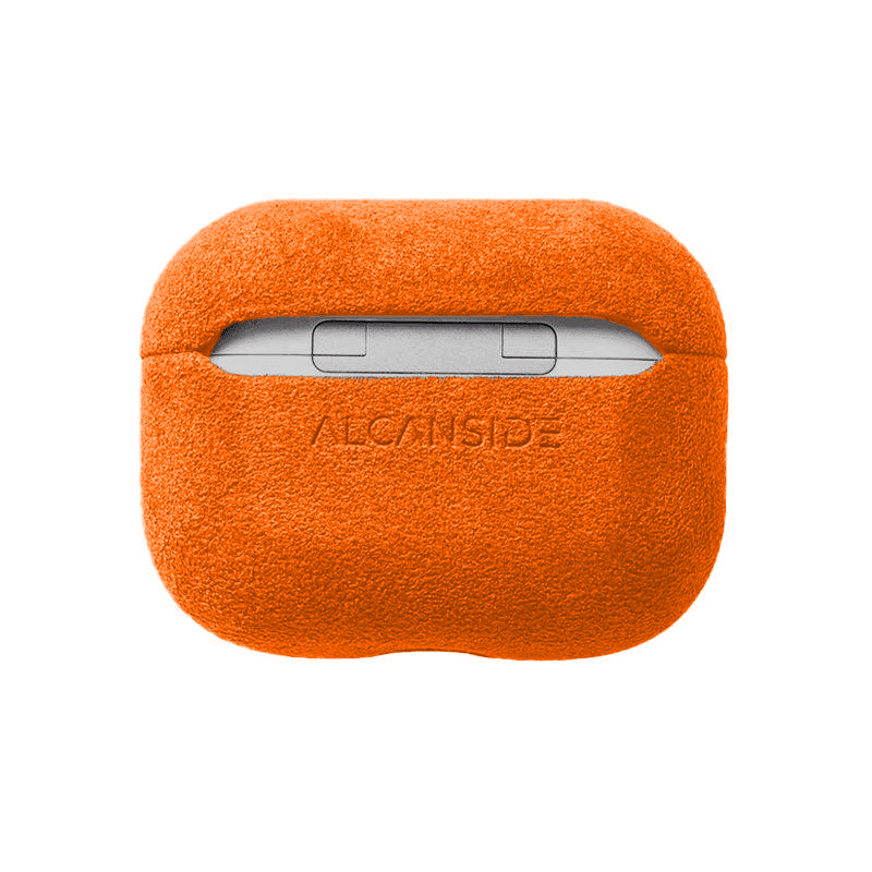 AirPods Pro (2nd Generation) Alcantara Case - Orange - Alcanside