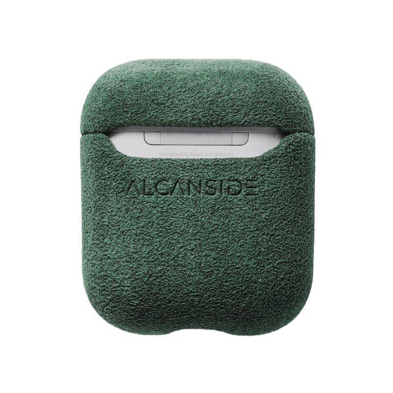AirPods 1/2 Gen Alcantara Case - Midnight Green - Alcanside