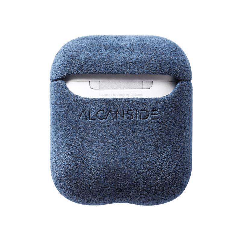 AirPods 1/2 Gen Alcantara Case - Ocean Blue - Alcanside