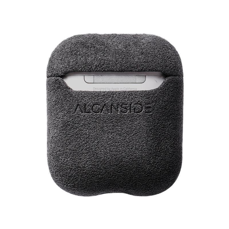 AirPods 1/2 Gen Alcantara Case - Space Grey - Alcanside