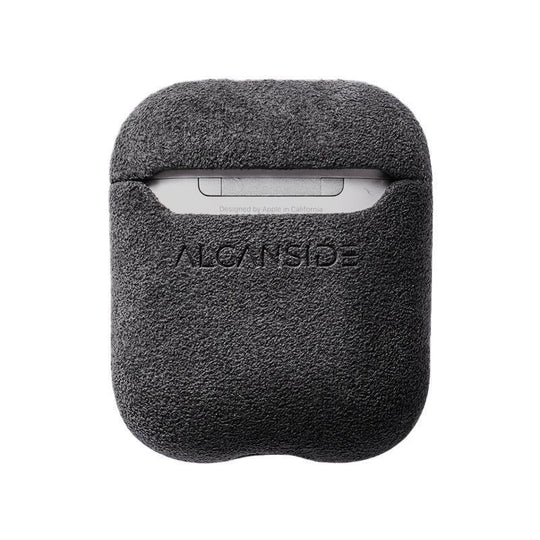 AirPods 1/2 Gen Alcantara Case - Space Grey - Alcanside