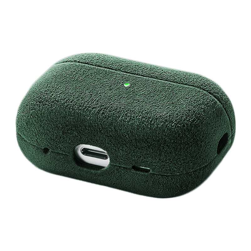 AirPods Pro (2nd Generation) Alcantara Case - Midnight Green