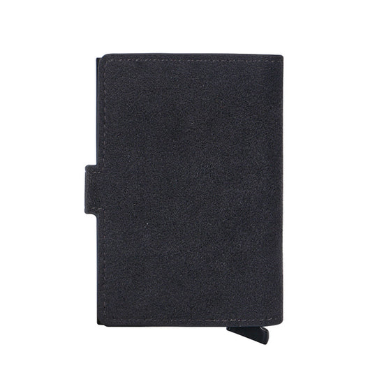 Alcantara Smart Wallet - Space Grey