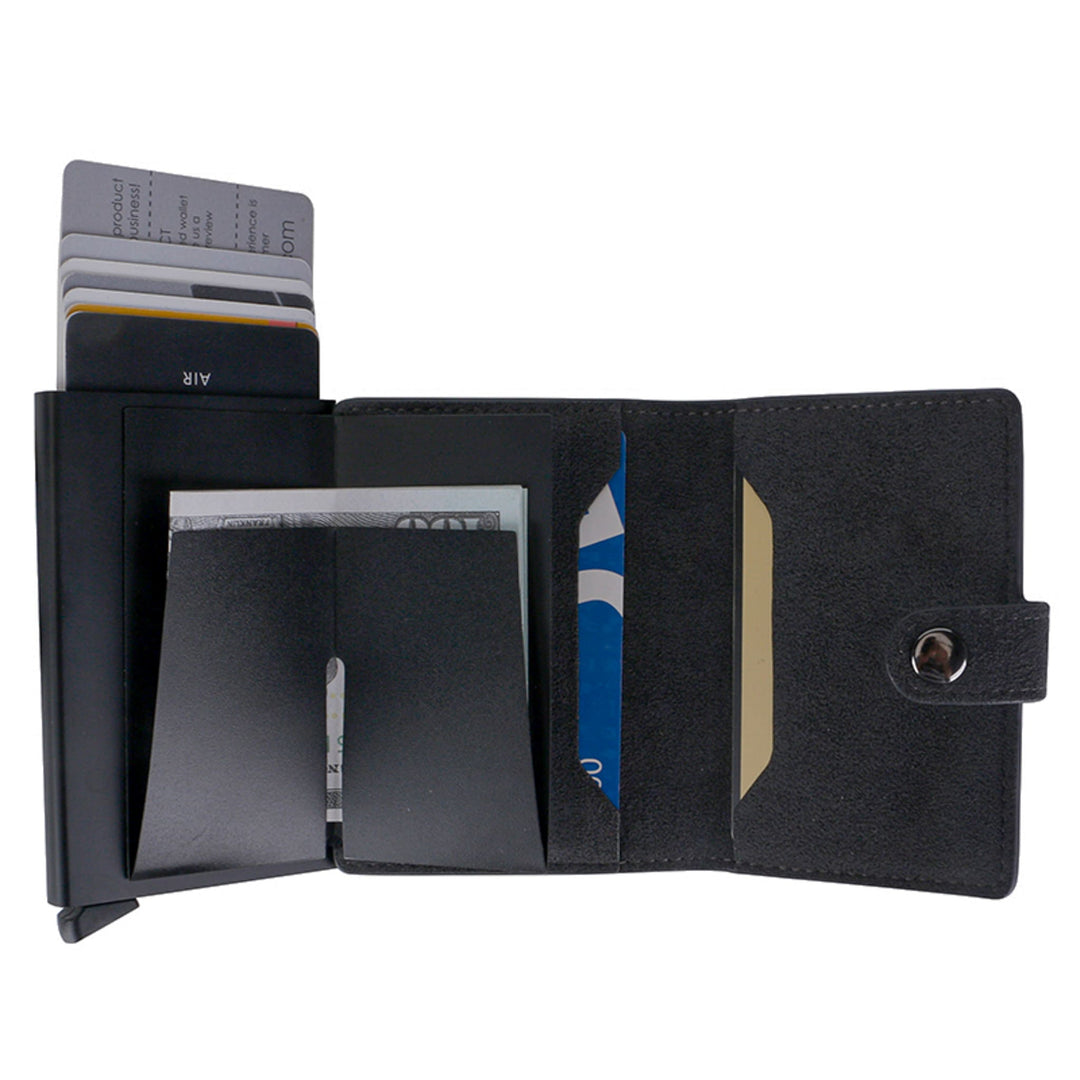 Alcantara Smart Wallet - Space Grey
