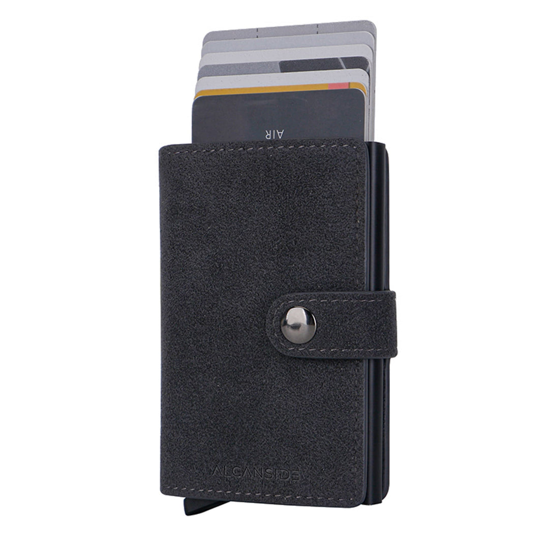 Alcantara Smart Wallet - Space Grey