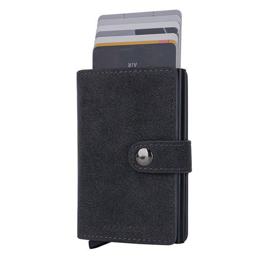 Alcantara Smart Wallet - Space Grey