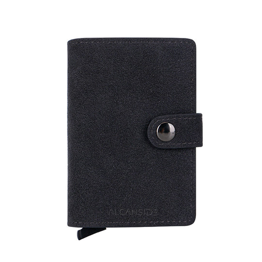 Alcantara Smart Wallet - Space Grey