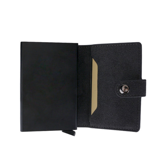 Alcantara Smart Wallet - Space Grey