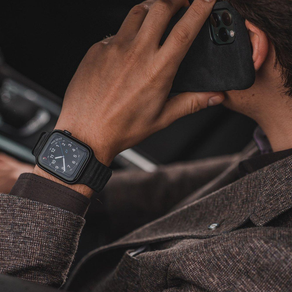 Alcantara Apple Watch Band - Space Grey - 38/40/41mm - Alcanside