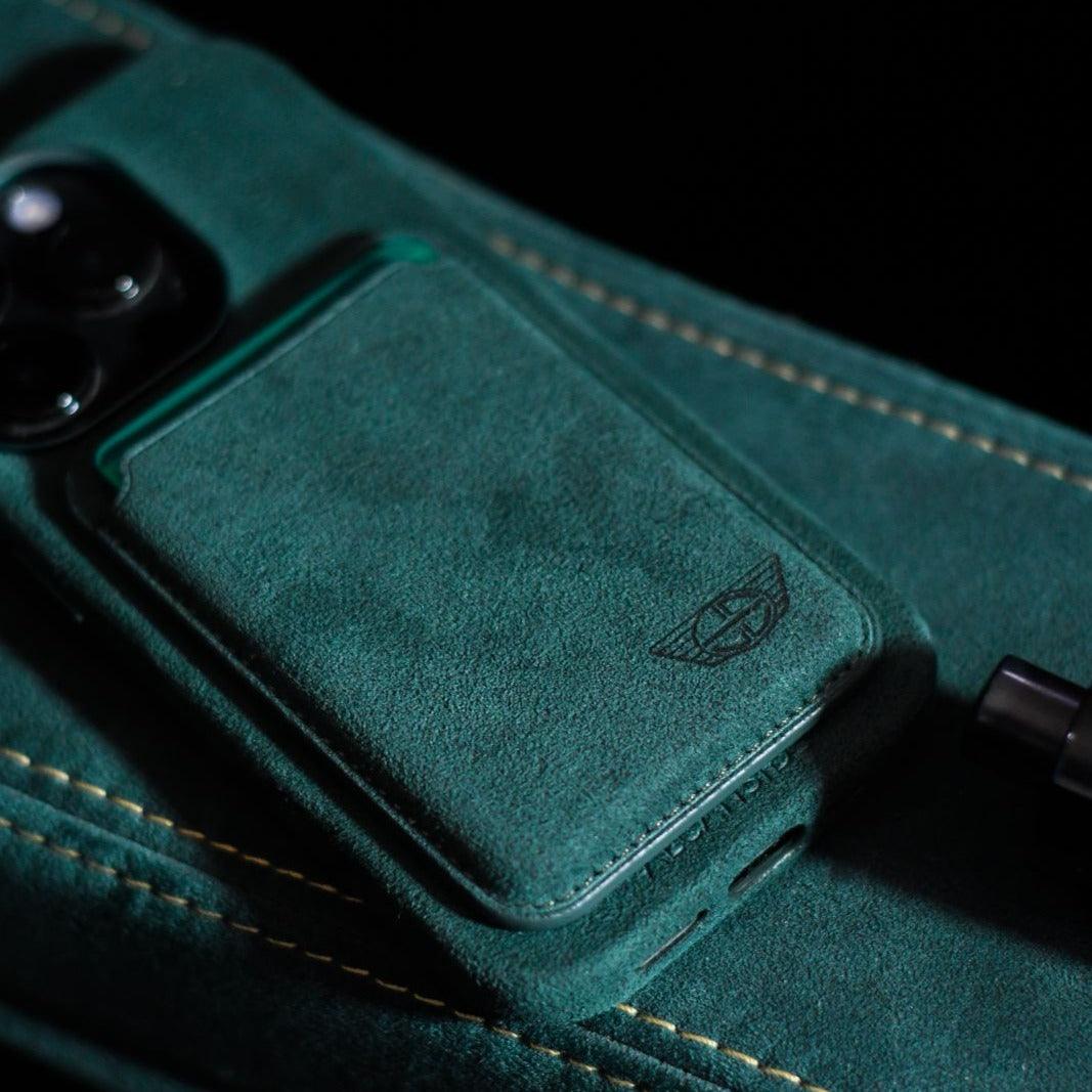 Donkervoort - iPhone Alcantara Case - Midnight Green - Alcanside