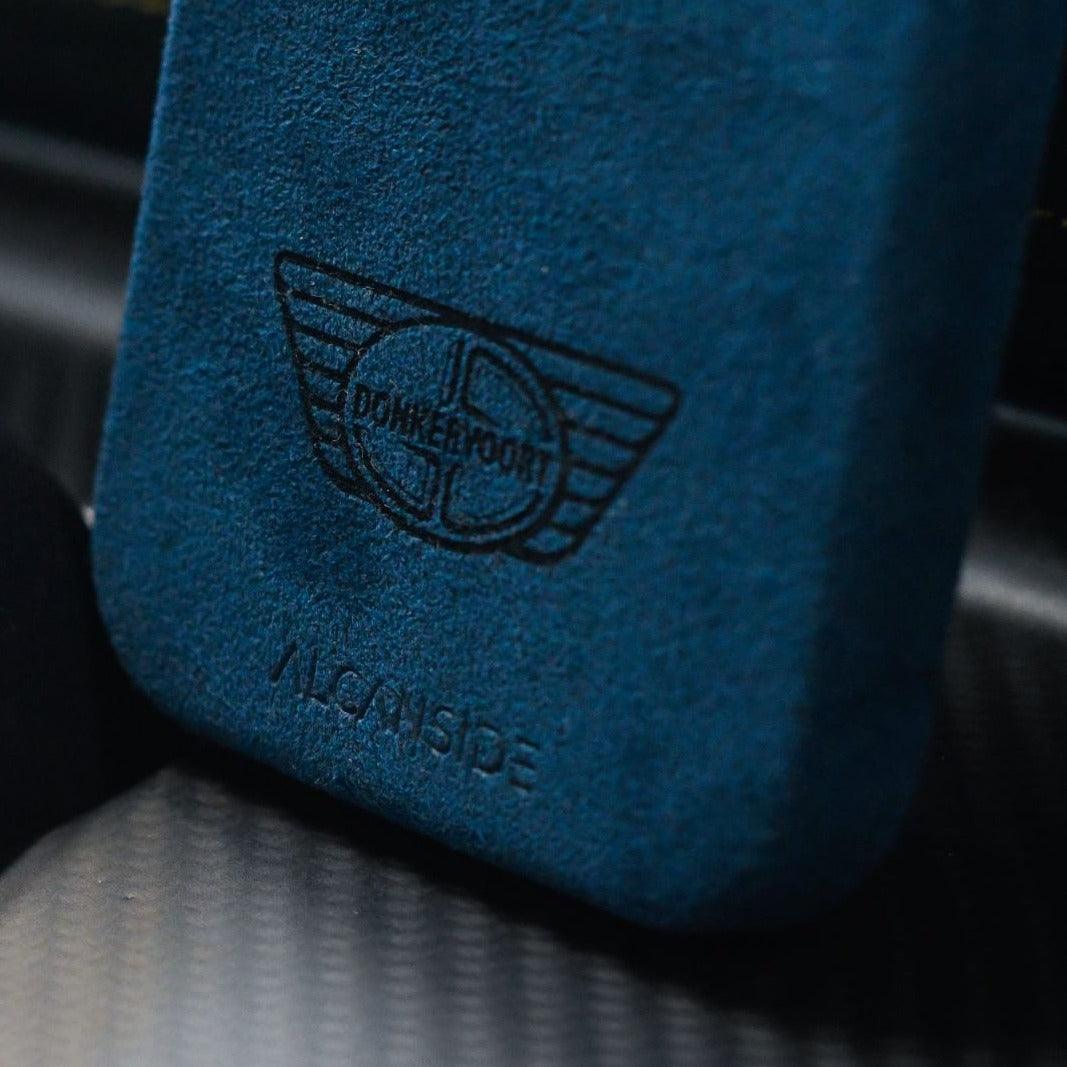 Donkervoort - iPhone Alcantara Case - Ocean blue - Alcanside