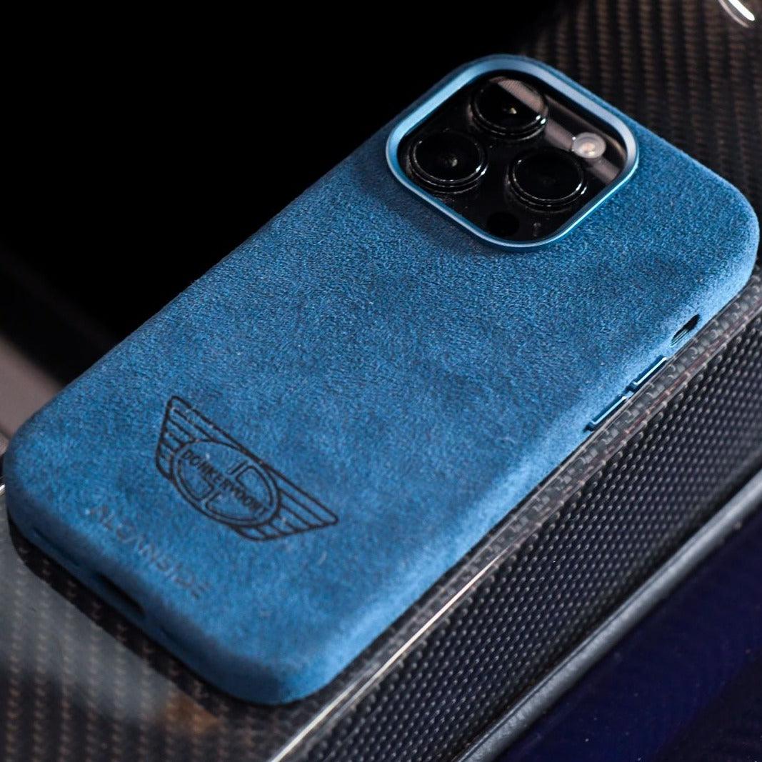 Donkervoort F22 - iPhone Alcantara Case - Ocean blue - Alcanside