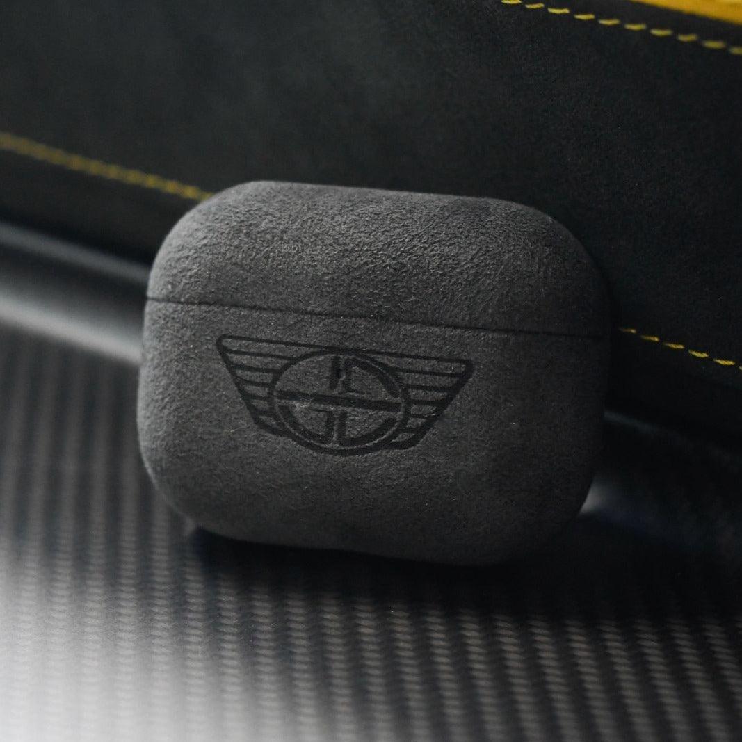 Donkervoort - AirPods Pro (2nd Generation) Alcantara Case - Space Grey - Alcanside