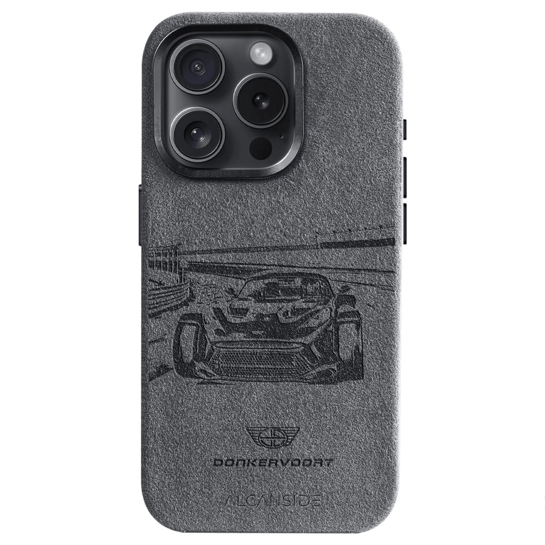 Donkervoort F22 Limited Edition Zandvoort - iPhone Alcantara Case - Nardo Gray - Alcanside