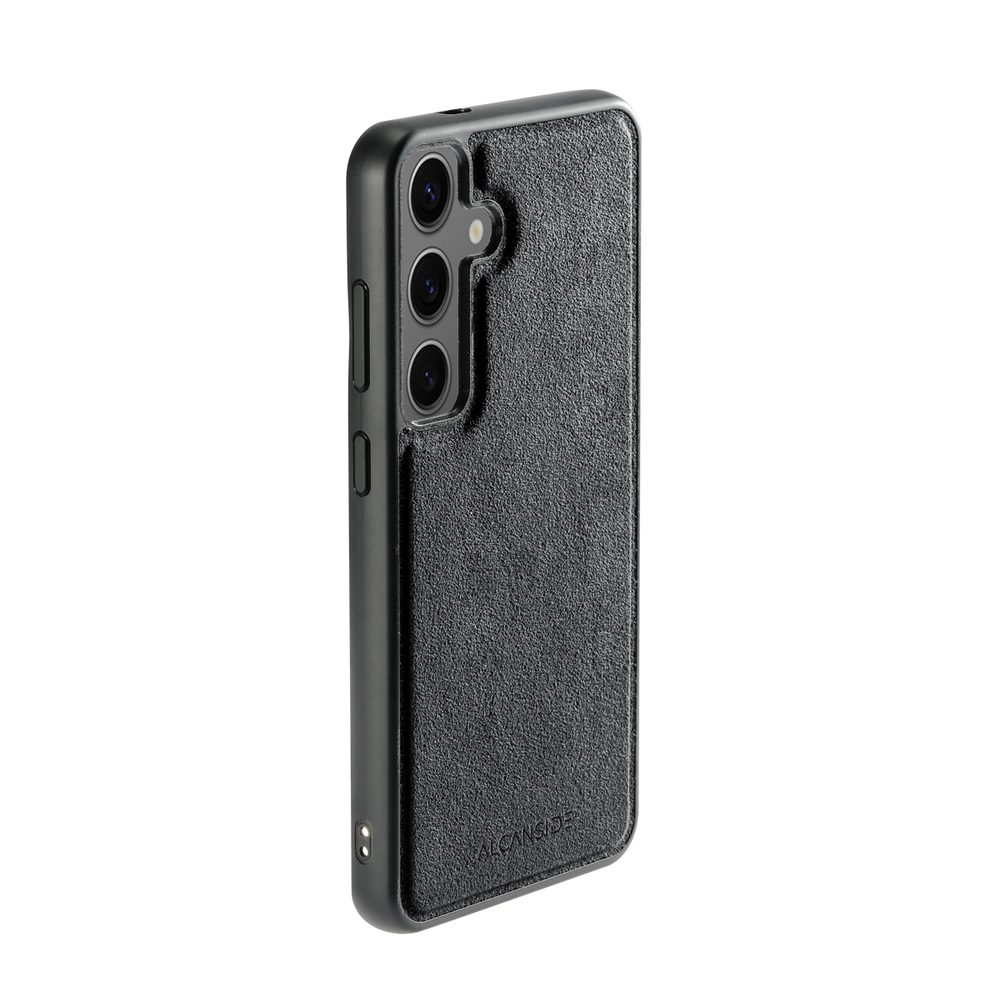 Samsung Galaxy S24 Plus - Alcantara Back Cover - Space Grey