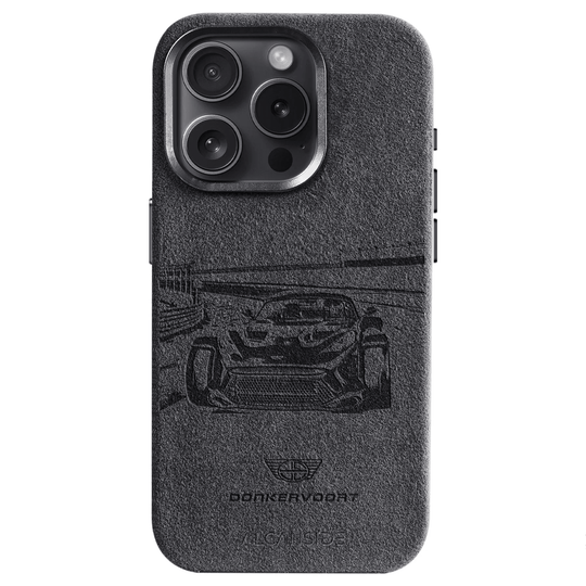 Donkervoort F22 Limited Edition Zandvoort - iPhone Alcantara Case - Space Grey - Alcanside