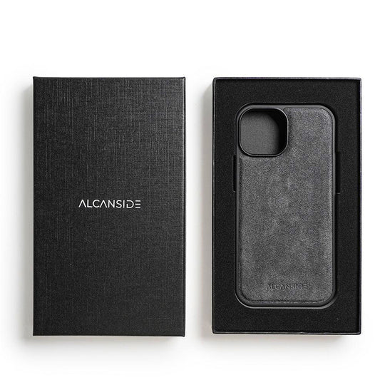 iPhone 16 - Alcantara Back Cover - Nardo Gray