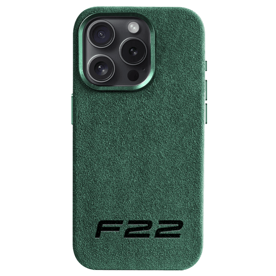 Donkervoort F22 - iPhone Alcantara Case - Midnight Green - Alcanside