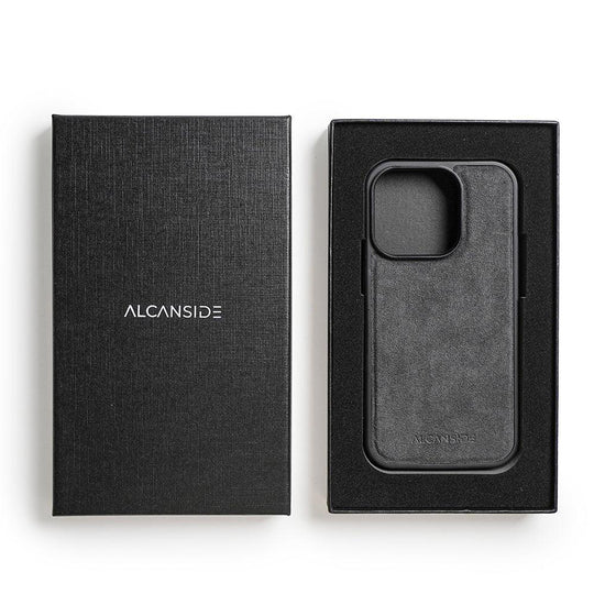 iPhone 15 Pro Max - Alcantara Back Cover - Nardo Gray