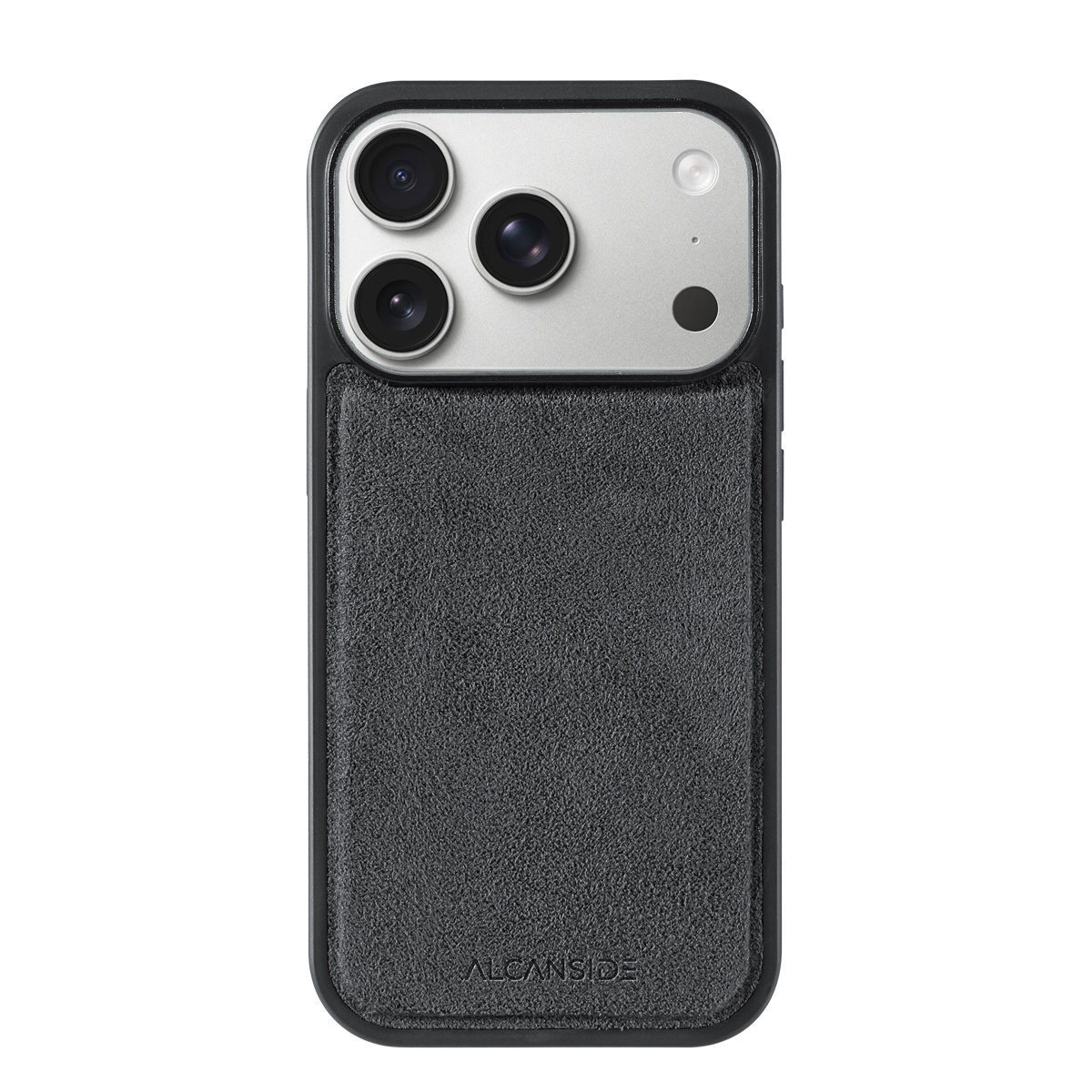 iPhone 17 Pro Max - Alcantara Back Cover - Space Grey