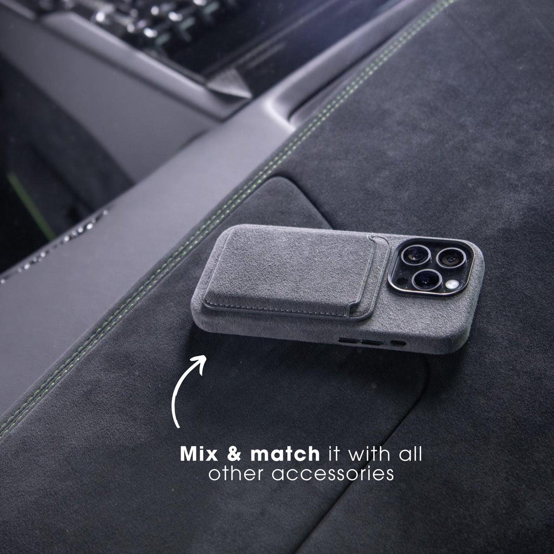 iPhone 14 Pro - Alcantara Case - Nardo Gray - Alcanside