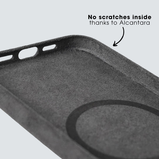 iPhone 14 Pro - Alcantara Case - Space Grey - Alcanside