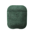 AirPods 1/2 Gen Alcantara Case - Midnight Green