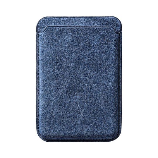 Alcantara MagSafe Wallet - Ocean Blue - Alcanside